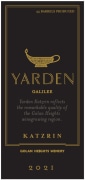 Yarden Katzrin 2021 Front Label