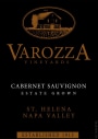 Varozza Vineyards Estate Cabernet Sauvignon 2013  Front Label
