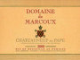 Domaine de Marcoux Chateauneuf-du-Pape 2000  Front Label