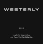 Westerly Happy Canyon Red 2012  Front Label