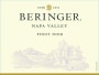 Beringer Napa Valley Pinot Noir 2012 Front Label