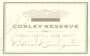 Corley Family Napa Valley Reserve Cabernet Sauvignon 2001 Front Label
