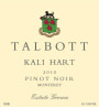 Talbott Kali Hart Pinot Noir 2010 Front Label