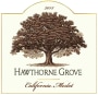Hawthorne Grove  2013  Front Label
