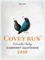 Covey Run Cabernet Sauvignon 2009 Front Label
