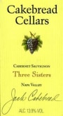 Cakebread Three Sisters Cabernet Sauvignon 1997  Front Label