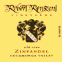 Robert Renzoni Vineyards Old Vine Zinfandel 2006  Front Label