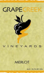 Grape Creek Vineyard Merlot 2010 Front Label