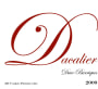 Playwright Wines Dacalier Deux Barriques 2009 Front Label