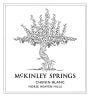 McKinley Springs Winery Chenin Blanc 2012  Front Label