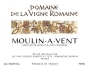 Duboeuf Moulin-a-Vent Domaine de la Vigne Romaine 2014  Front Label