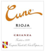 CVNE Rioja Crianza 2012  Front Label