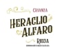 Terras Gauda Heraclio Alfaro Crianza 2017  Front Label