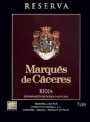 Marques de Caceres Rioja Reserva 2012  Front Label