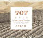 Chateau Diana 707 Syrah 2010  Front Label