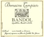 Domaine Tempier Bandol Rose (375ML half-bottle) 2021  Front Label