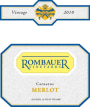 Rombauer Carneros Merlot 2010  Front Label
