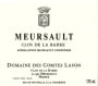 Domaine des Comtes Lafon Meursault Clos de la Barre 2023  Front Label