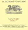 Duckhorn Napa Valley Merlot 1989 Front Label
