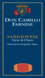 Farnese Don Camillo Sangiovese 2005  Front Label