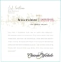 Chateau Ste. Michelle Limited Release Mourvedre 2012  Front Label