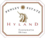 Penley Hyland Shiraz 2014  Front Label