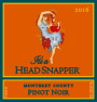 Headsnapper Wines Pinot Noir 2016  Front Label