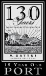 V. Sattui 15 Year Old Port  Front Label