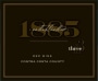 Three Wine Company Established 1885 Red Wine 2012  Front Label