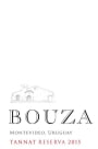 Bouza Reserva Tannat 2015  Front Label
