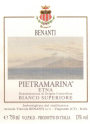 Benanti Pietra Marina Etna Bianco Superiore 2013  Front Label