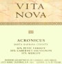 Au Bon Climat Vita Nova Acronicus 2010 Front Label
