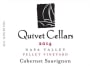 Quivet Cellars Pellet Vineyard Cabernet Sauvignon 2014  Front Label