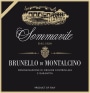 Sommavite Brunello di Montalcino 2009  Front Label