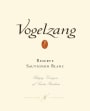 Vogelzang Reserve Sauvignon Blanc 2012  Front Label