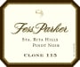 Fess Parker Clone 115 Pinot Noir 2009  Front Label