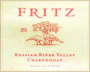 Fritz Chardonnay 2015  Front Label