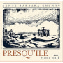 Presqu'ile Santa Barbara Pinot Noir 2015  Front Label