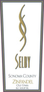 Selby Old Vines Zinfandel 2015 Front Label