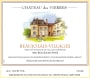 Duboeuf Beaujolais Villages Chateau de Vierres 2011 Front Label