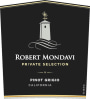 Robert Mondavi Private Selection Pinot Grigio 2017  Front Label