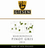 Giesen Pinot Gris 2012 Front Label
