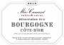 Meo-Camuzet Freres & Soeurs Bourgogne Hemisphere Sud Rouge 2018  Front Label