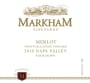 Markham Yountville Estate Vineyard Merlot 2010  Front Label
