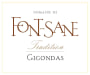 Domaine de Font-Sane Gigondas Tradition 2014  Front Label