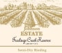 Johnson Estate Winery Freelings Creek Reserve Semi Dry Riesling 2012  Front Label