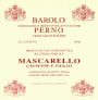 Mascarello Michele & Figli s.n.c. Barolo Perno 2014  Front Label