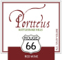 Portteus Vineyards Rouge 66 2012 Front Label
