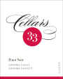 Cellars 33 Sonoma Coast Pinot Noir 2017  Front Label