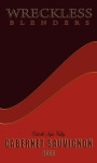 Wreckless Blenders Oakville Cabernet Sauvignon 2009  Front Label